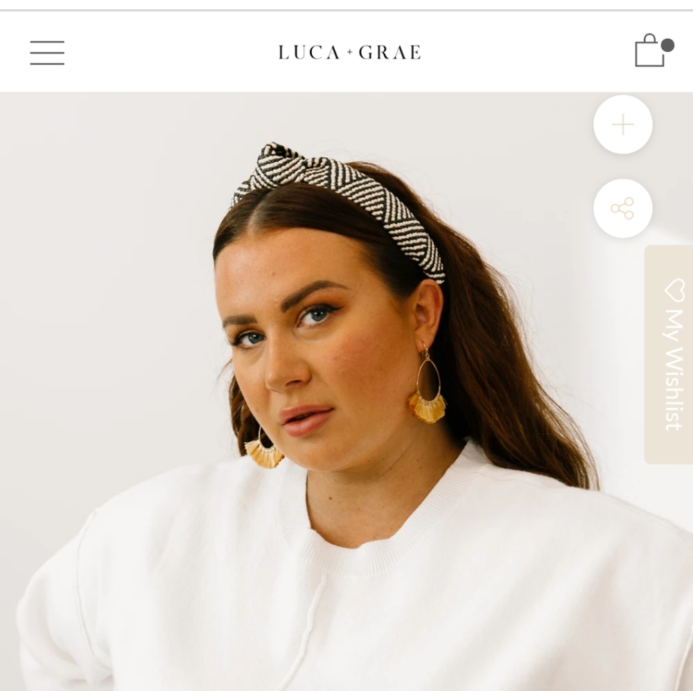 Luca & Grae knot headband